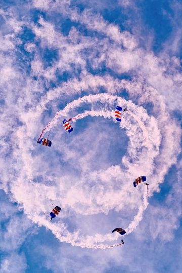 RAF-Falcons-Parachute-Display-Team-Circle-Wings-and-Wheels-Wallop-Hampshire-DSC3483-12072025